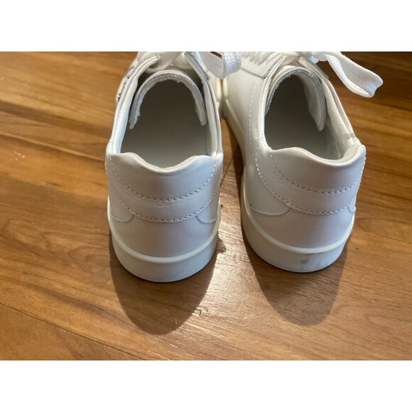 Dolce&Gabbana Kids Leather Portofino Low-Top Sneakers White Maglina Size 35 3.5 main image 3